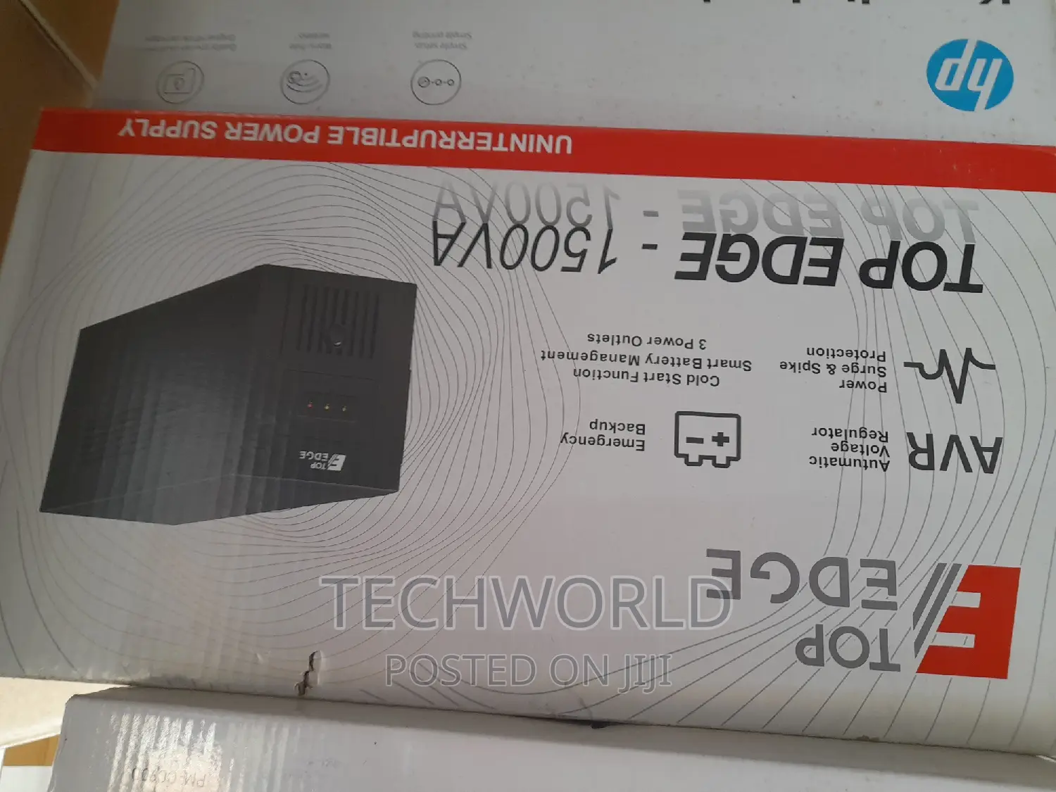 1500VA Top Edge UPS