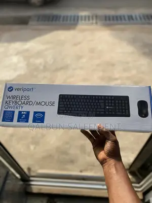 Veripart Wireless QWERTY Keyboard/Mouse Set