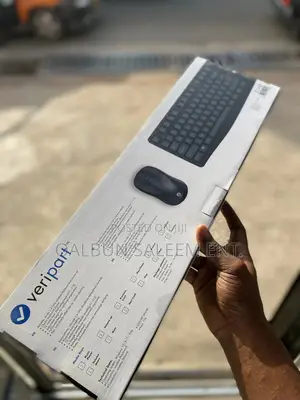 Veripart Wireless QWERTY Keyboard/Mouse Set