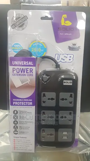 Solid Universe Power Extension Board Cord 3M