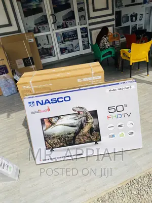 Long Lasting Nasco 50” Digital Satellite Electric Tv.