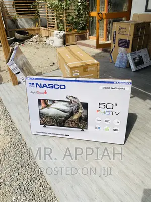Classic Nasco 50 Inch Digital Satellite Led Tv,Black