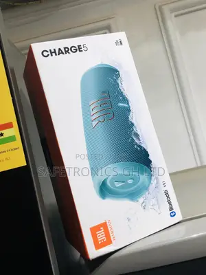 JBL Electric Wireless Green Bluetooth Charge 5 Speaker