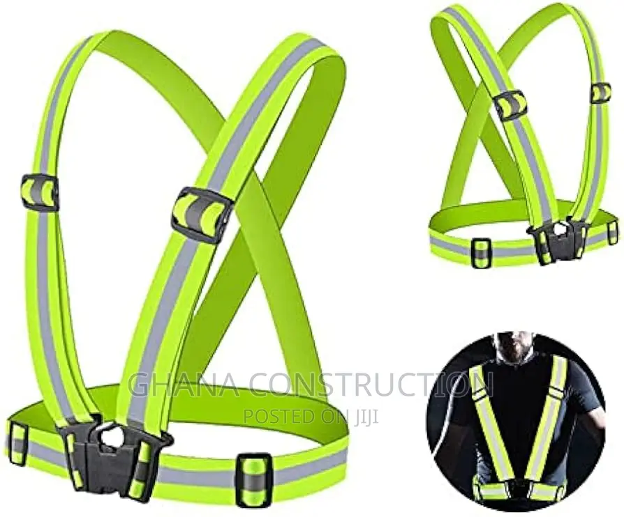 Adjustable Safety Reflective Vest Belt Stripe