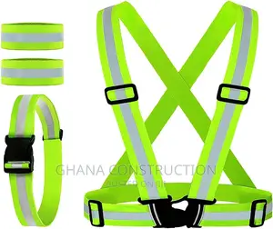Adjustable Safety Reflective Vest Belt Stripe