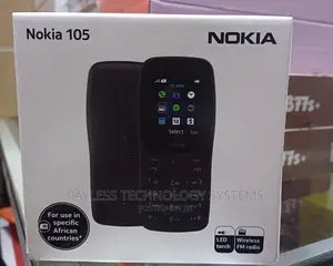 New Nokia 105 Black