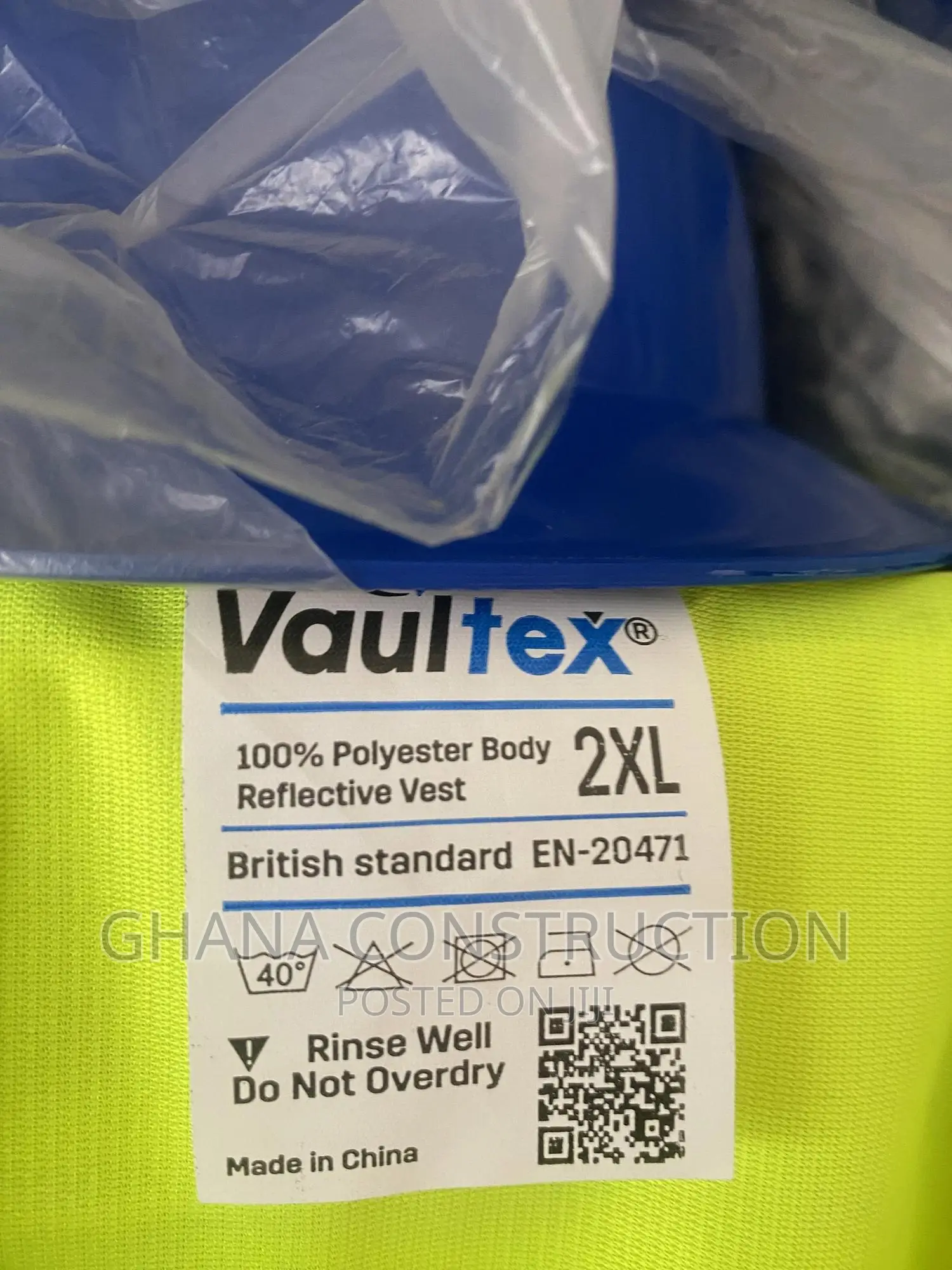 Original Vaultex Reflective Safety Vest