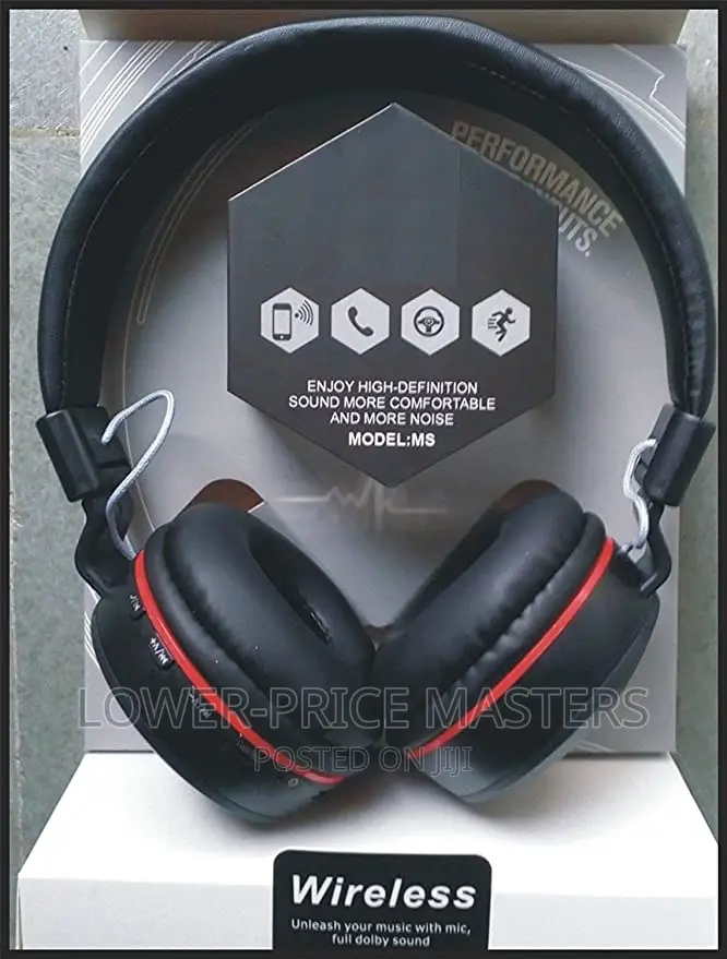 Original Wireless Ms-771 a Bluetooth Bass Headset