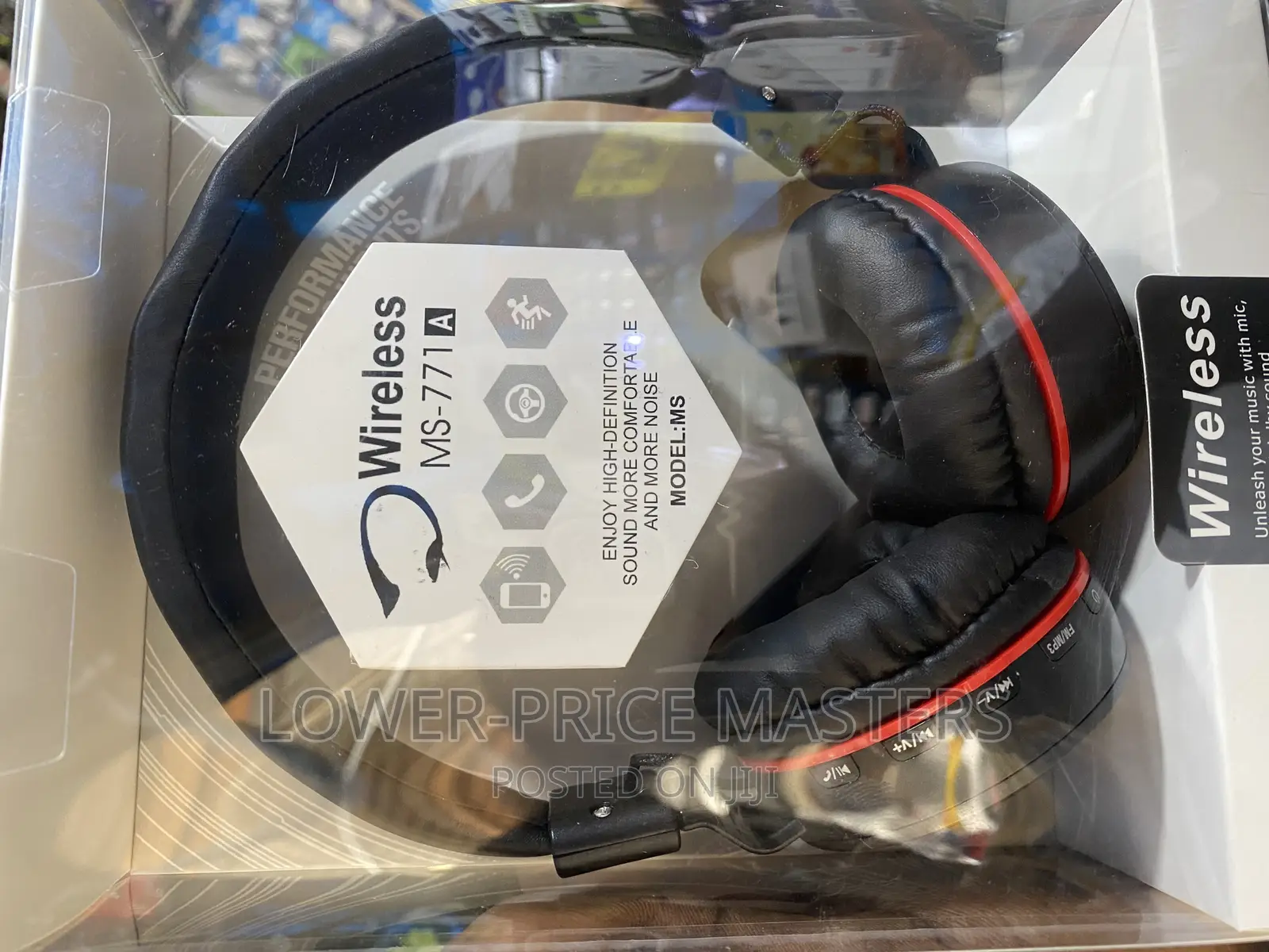 Original Wireless Ms-771 a Bluetooth Bass Headset