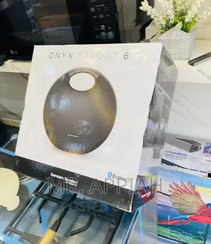 Sealed in Box Onyx Studio 6 Waterproof Bluetooth Speaker.