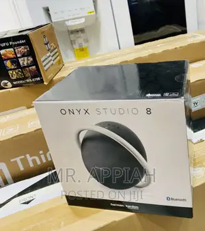 Authentic Onyx Studio 8,Portable Bluetooth Speaker Black