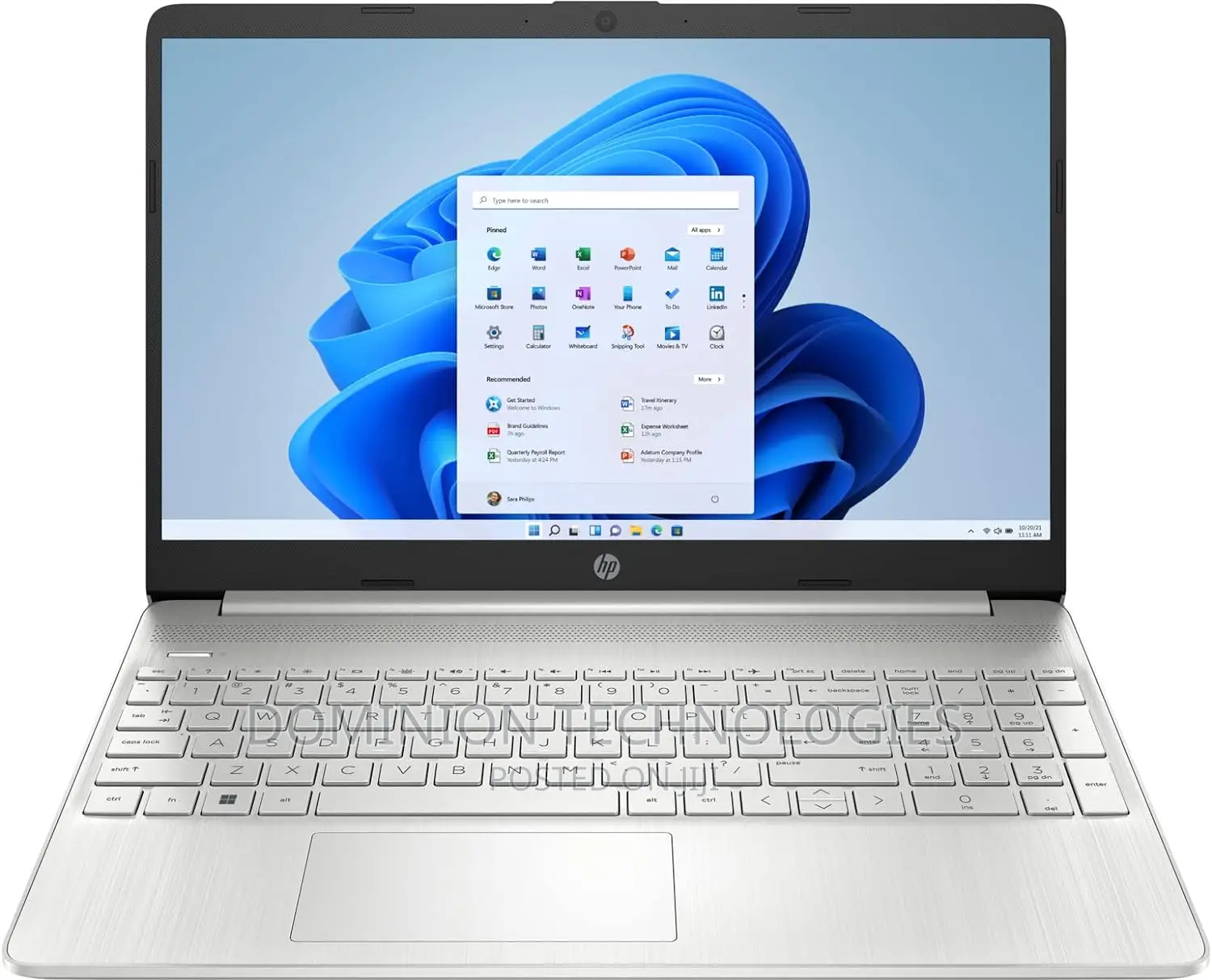 New Laptop HP 8GB Intel Core I5 SSD 256GB