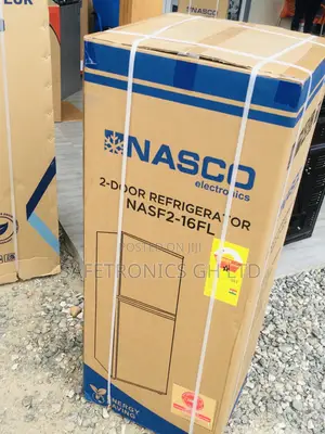 Nasco Doubledoor Gray Electric Nasf2-16fl Topfreezer Fridge