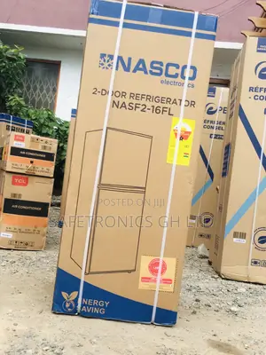 Electric Gray Topfreezer Nasf2-16fl Doubledoor Nasco Fridge