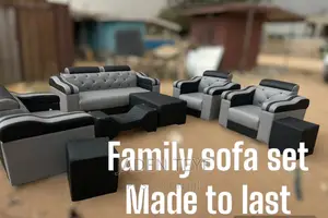 Ash and Black Sofa Family Set