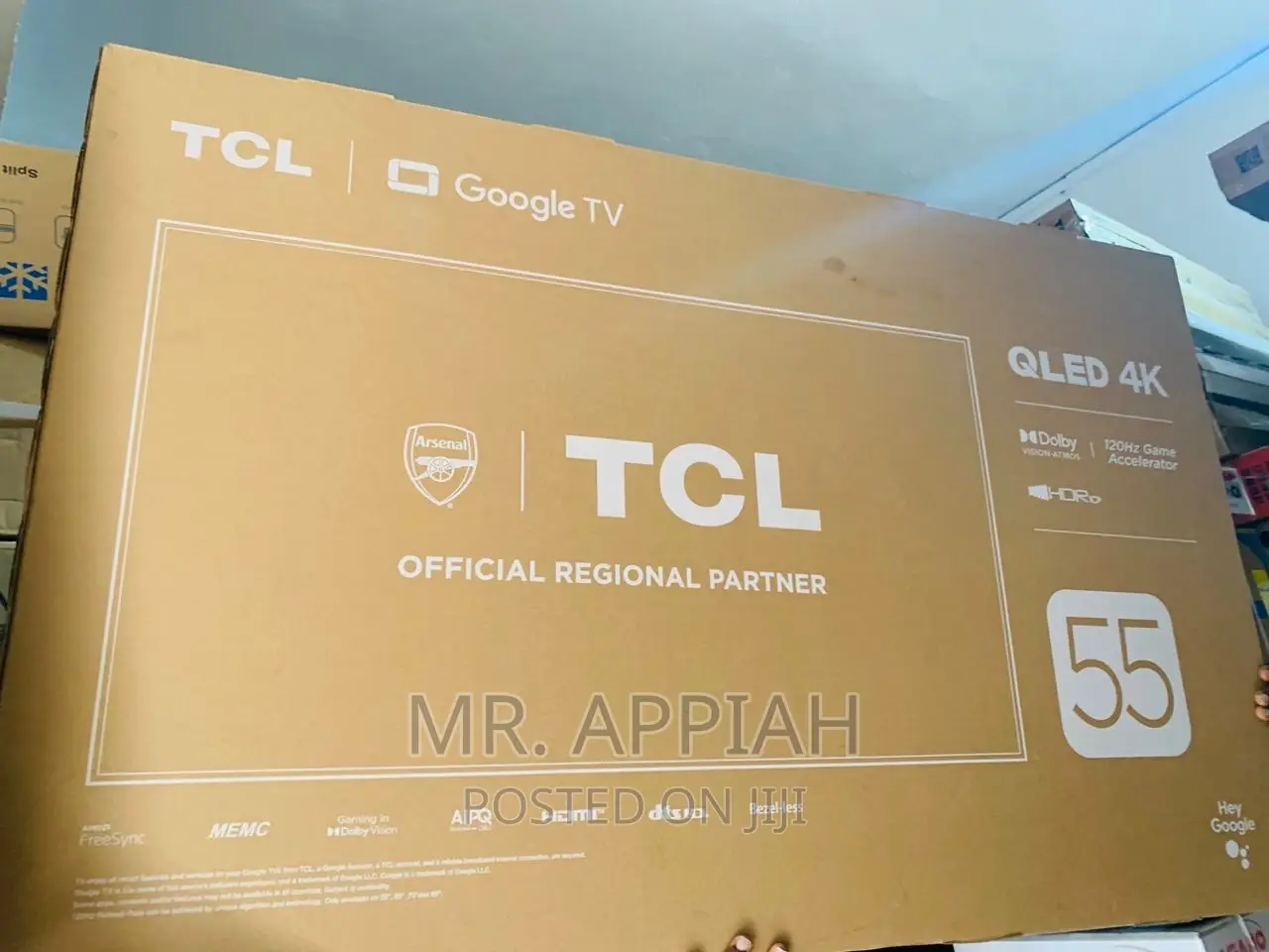 Purchase Classic TCL 55c645 55” Ultra HD Smart Qled Tv.