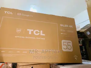 Purchase Quality TCL 55c645 55” Ultra HD Smart Qled Tv.