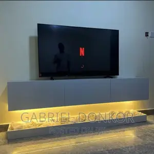 Original Led TV Stand With Gravels
