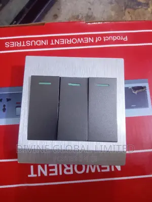 3 Gang Switch SILVER