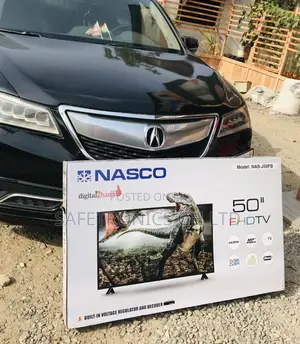 Digital Nasco 50 Inches Glossy LED Black Electric Tv
