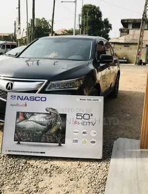 Electric Nasco Black Glossy 50 Inches LED Digital Tv