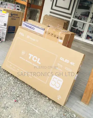 Electric Black Qled Glossy TCL C635 55 Inches Tv