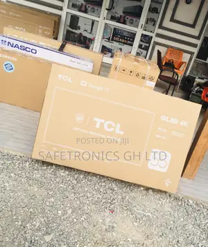 TCL HDR 55 Inches Glossy QLED C635 Black Electric Black