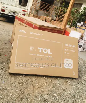 Glossy Qled Black TCL C635 Electric HDR 55 Inches Tv