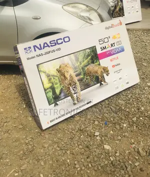 Smart Nasco 50 Inches Electric LED Black Glossy Tv