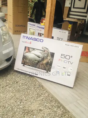 50 Inches Glossy LED Electric Black Nasco Full HD Tv