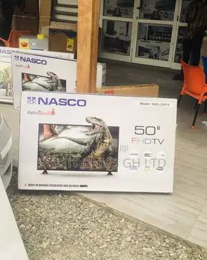 LED Glossy Black Electric Nasco 50 Inches Digital Full HD Tv