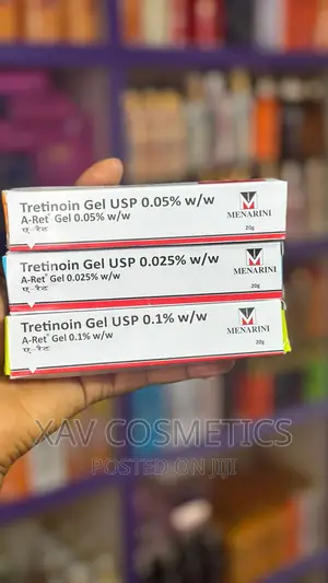 Tretinoin Gel 0.05, 0.01 0.025