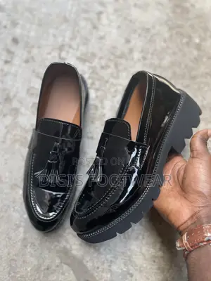 Black Mirror Ring-My-Bell Shoe
