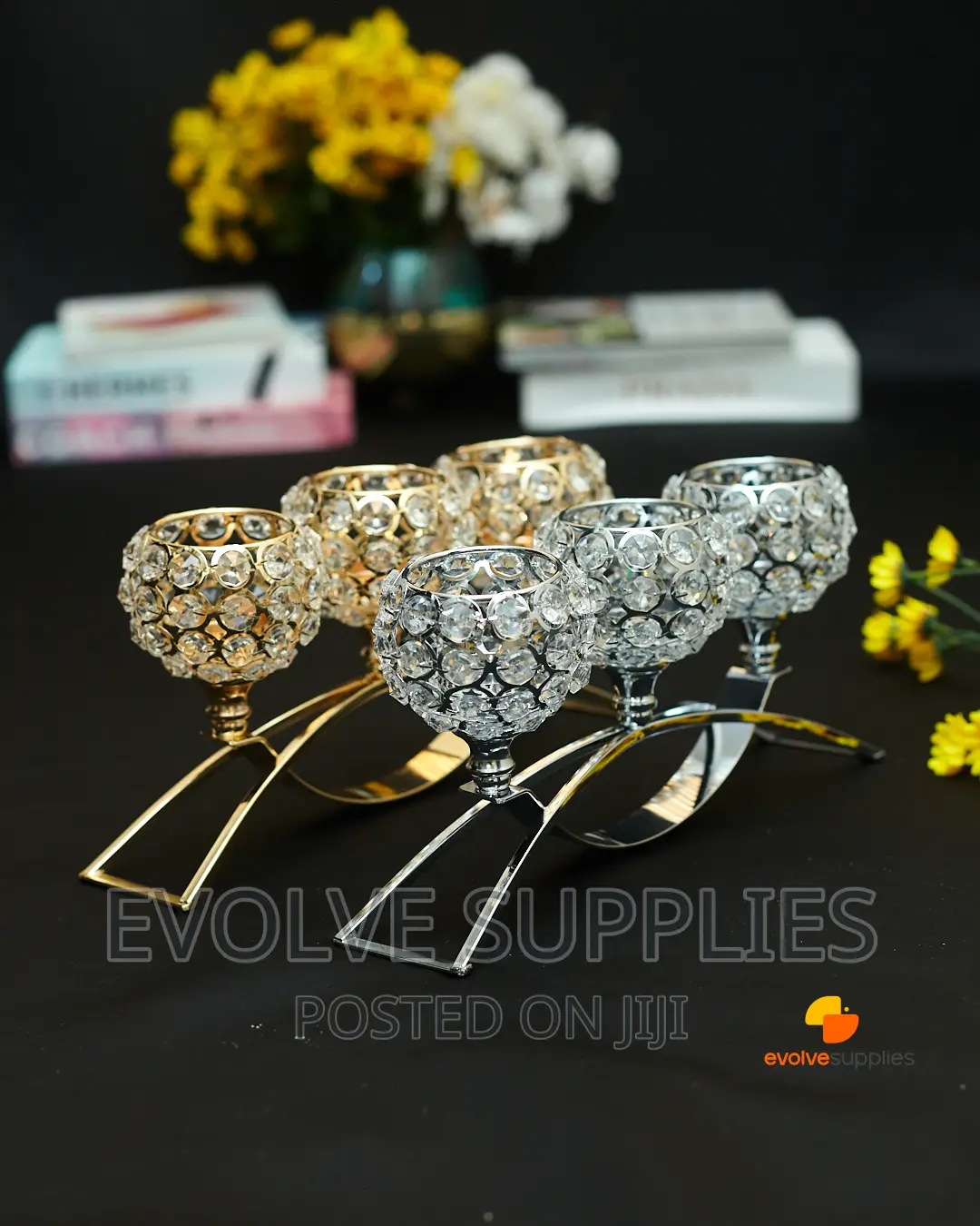 Beaded Candle Holders