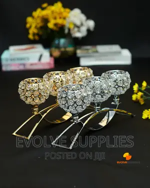 Beaded Candle Holders