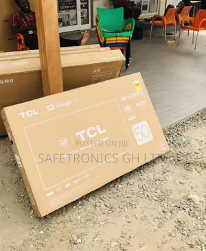 Electric 50 Inches Led Black Glossy P635 HDR TCL Tv