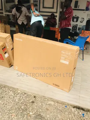 Smart Black Electric Samsung Glossy Qled QN90B 55 Inches