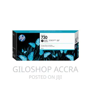 HP 730 300-Ml Photo Black Designjet Ink Cartridge, P2V73A