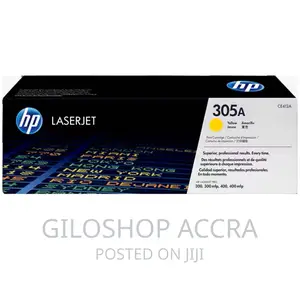 Hp 305a Yellow Original Laserjet Toner Cartridge, Ce412a