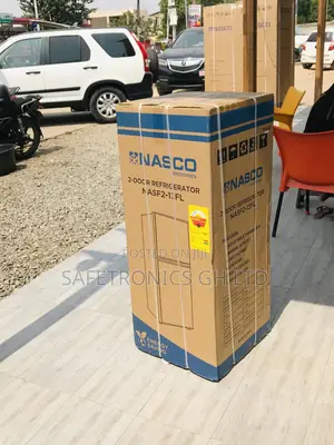 Nasf2-13fl Doubledoor Topfreezer Gray Nasco Electric Fridge