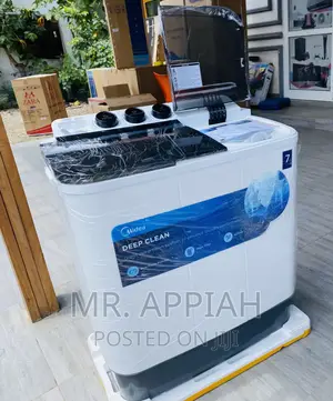 Newly in Stock Midea 7kg Twin Tub Electric Washing Machine.