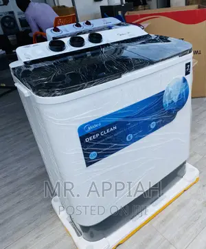 Authentic Midea 7kg Twin Tub Electric Washing Machine.