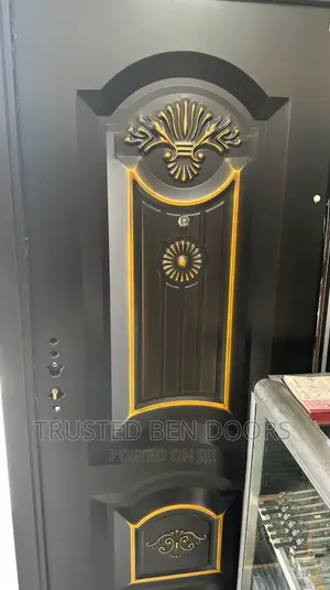 All Black Paladin Turkey Anti_rust Doors For Harsh Weather