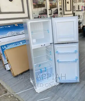 Fast Cooling Zara 22TM Double Door Electric Fridge,Gray