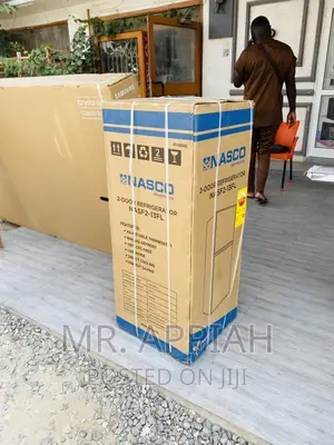 Nasco Double Door Electric Fridge Nascodf2-13 FL,Gray.