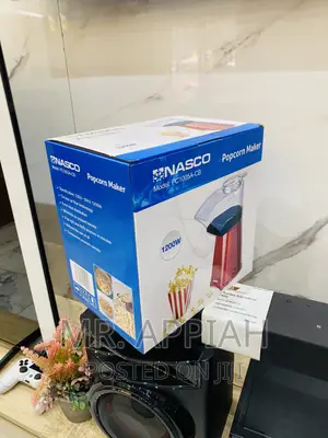 Energy Efficient Nasco 1200 Watt Popcorn Maker.