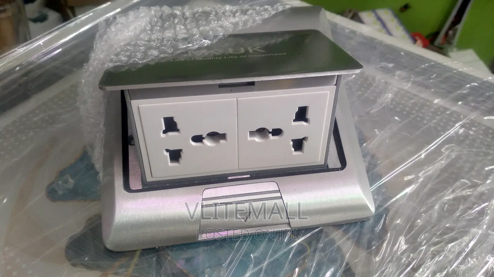 ADMORE Pop-Up Floor Double Socket