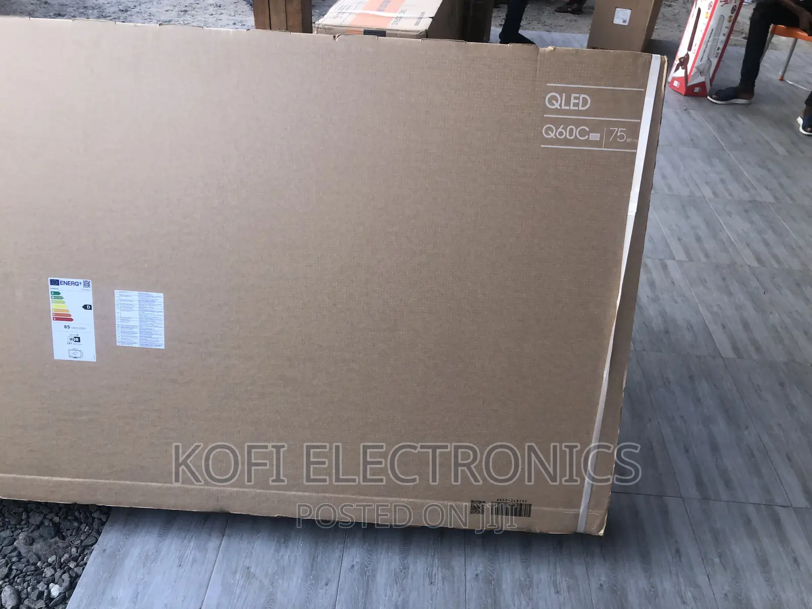 Titan Grey 75 Inch QLED Smart Samsung TV 2023 75Q60C