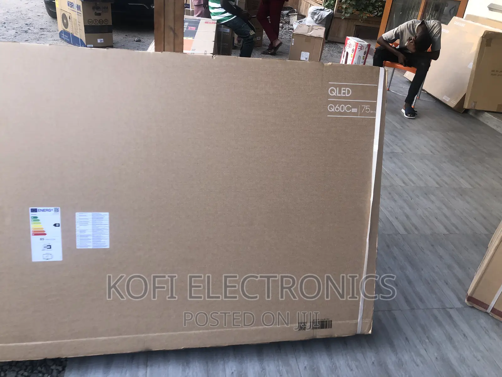 Titan Grey 75 Inch QLED Smart Samsung TV 2023 75Q60C