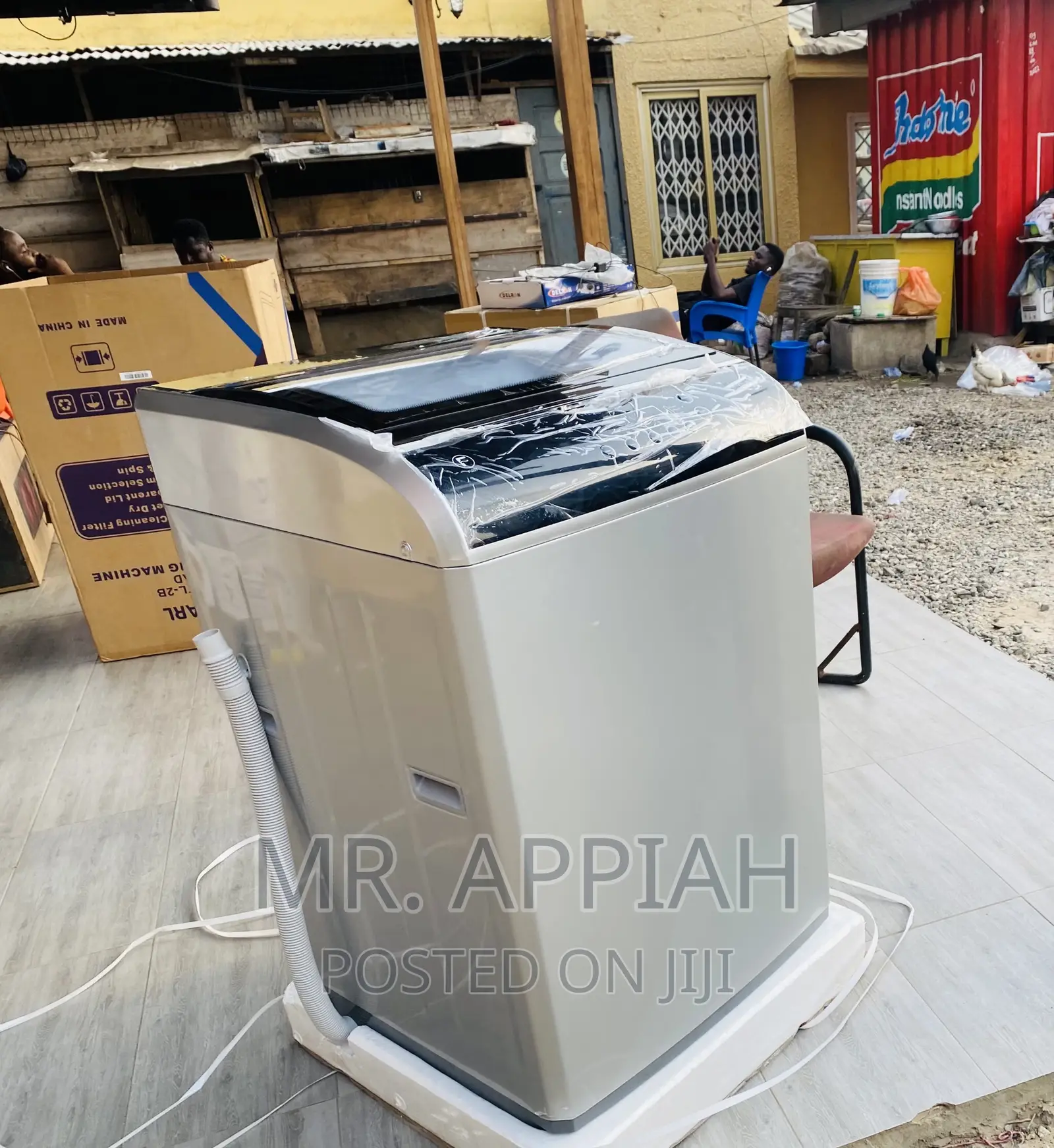 Pearl PWM-12tl-2b Full Automatic Washing Machine(Gray).